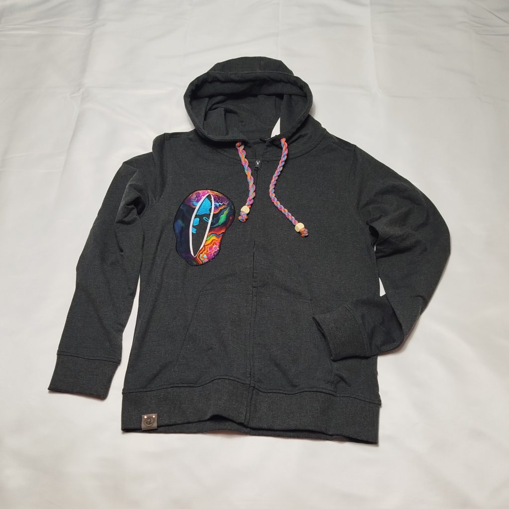 MASK & LETTERS ZIP Hoodie