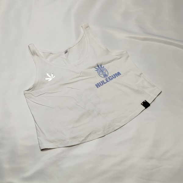 Leaf & Face Crop Top