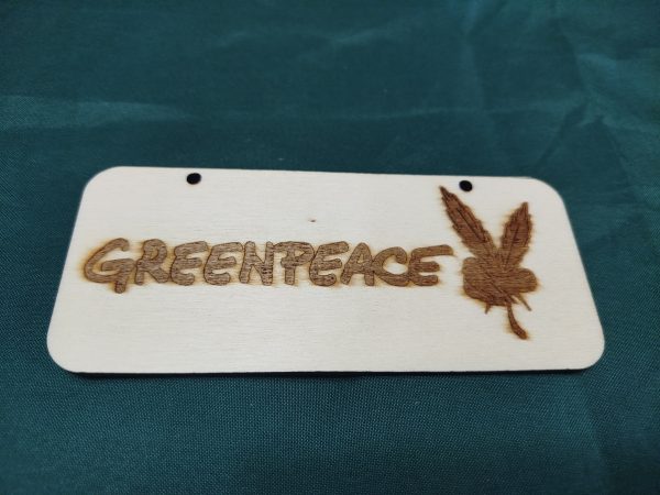 Gravierte Grow-Schilder