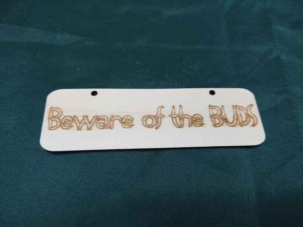 Gravierte Grow-Schilder