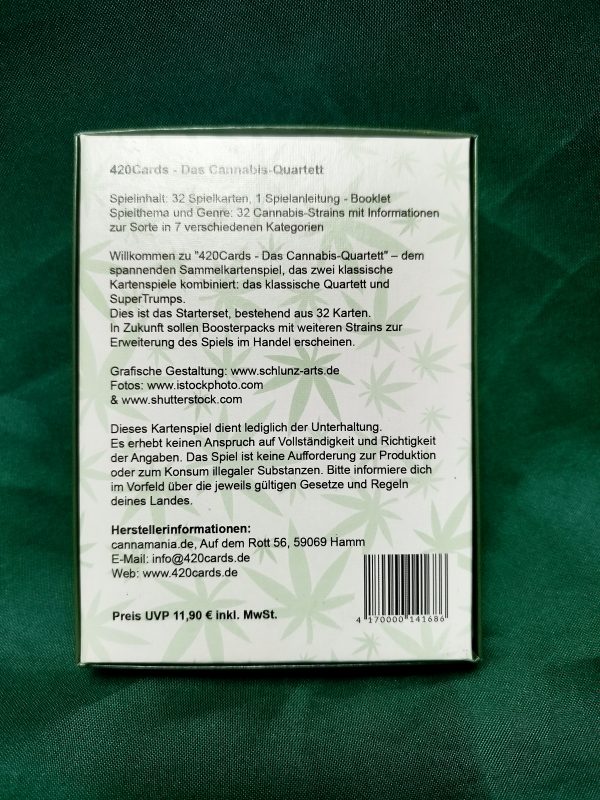 420CARDS – Das Cannabis Quartett