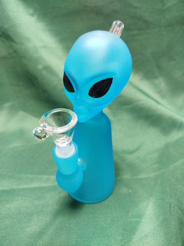 BLUE DROPZ Alien Bong