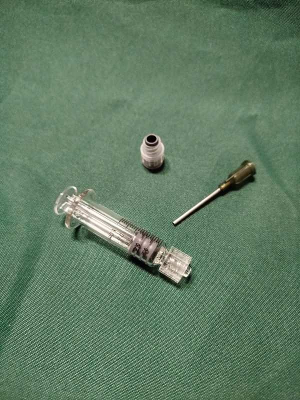 Borosilikat Glasspritze 1ml