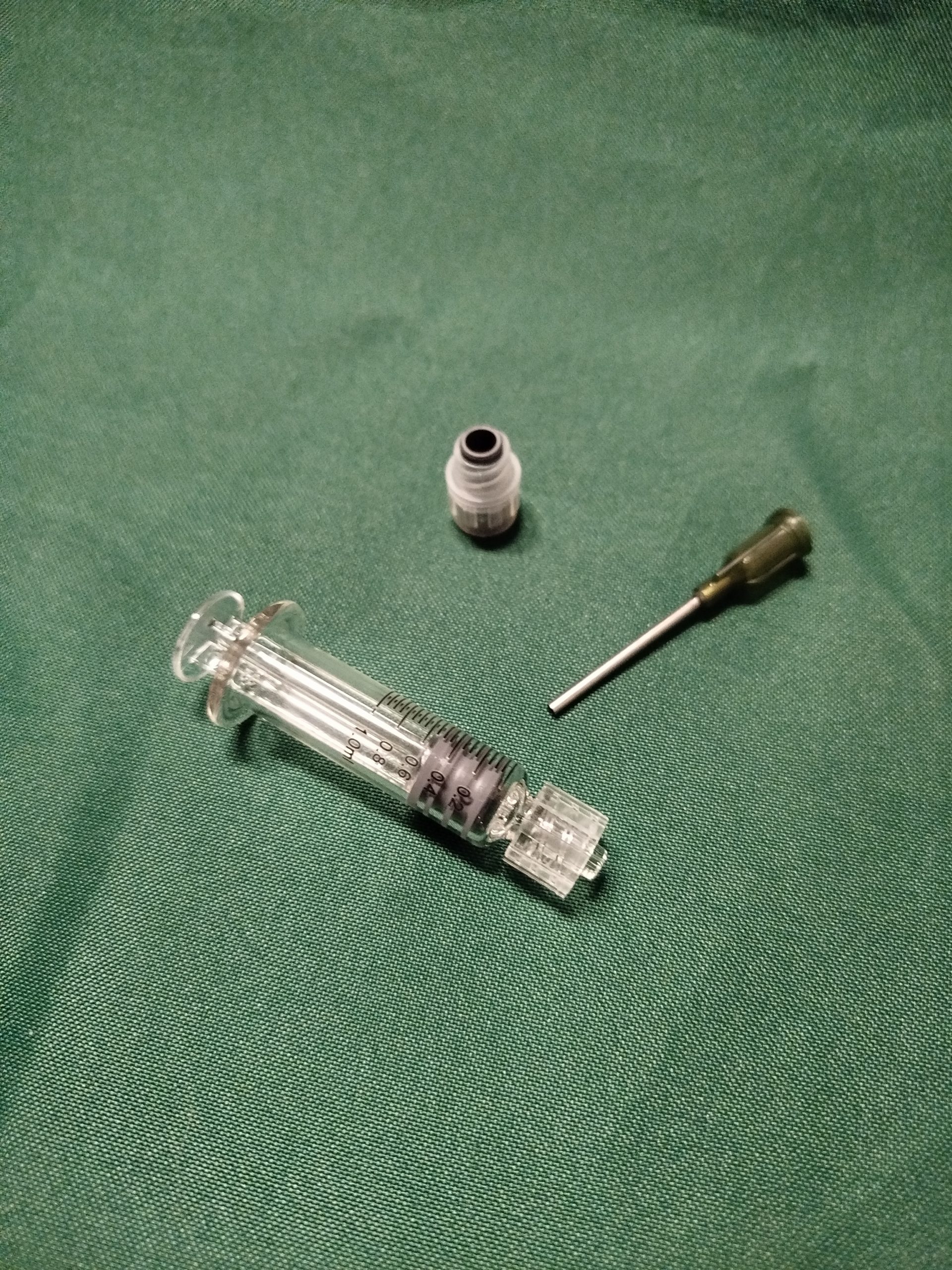 Borosilikat Glasspritze 1ml – Bild 1