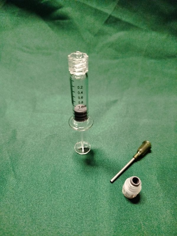 Borosilikat Glasspritze 1ml