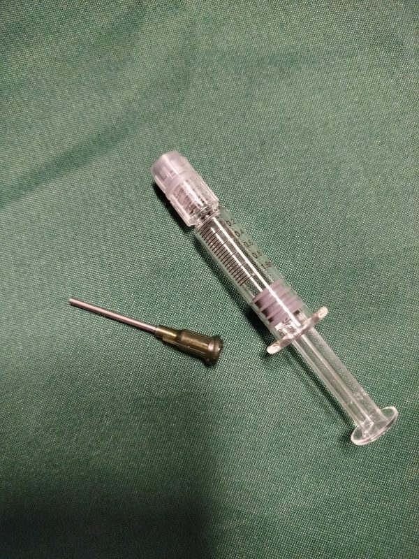 Borosilikat Glasspritze 1ml