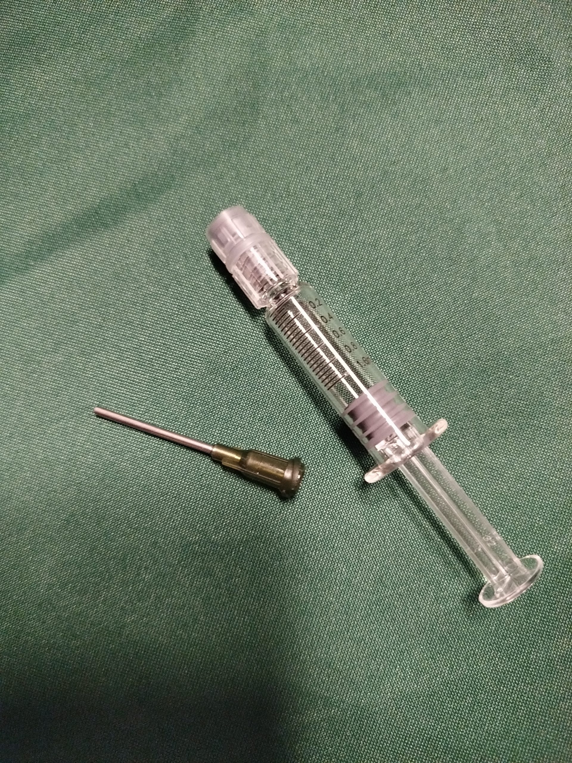 Borosilikat Glasspritze 1ml – Bild 3